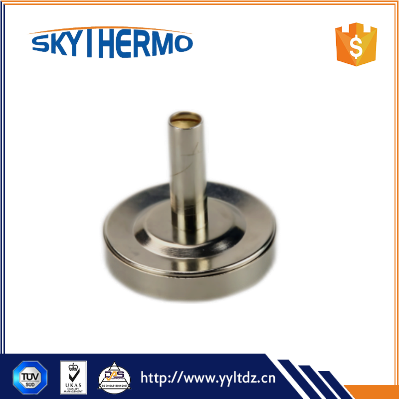 D40mm Iron Or Ss Case Bimetal Thermometer To Test Water Temperature,widely Use At HVAC Metal Thermometer 0-120C