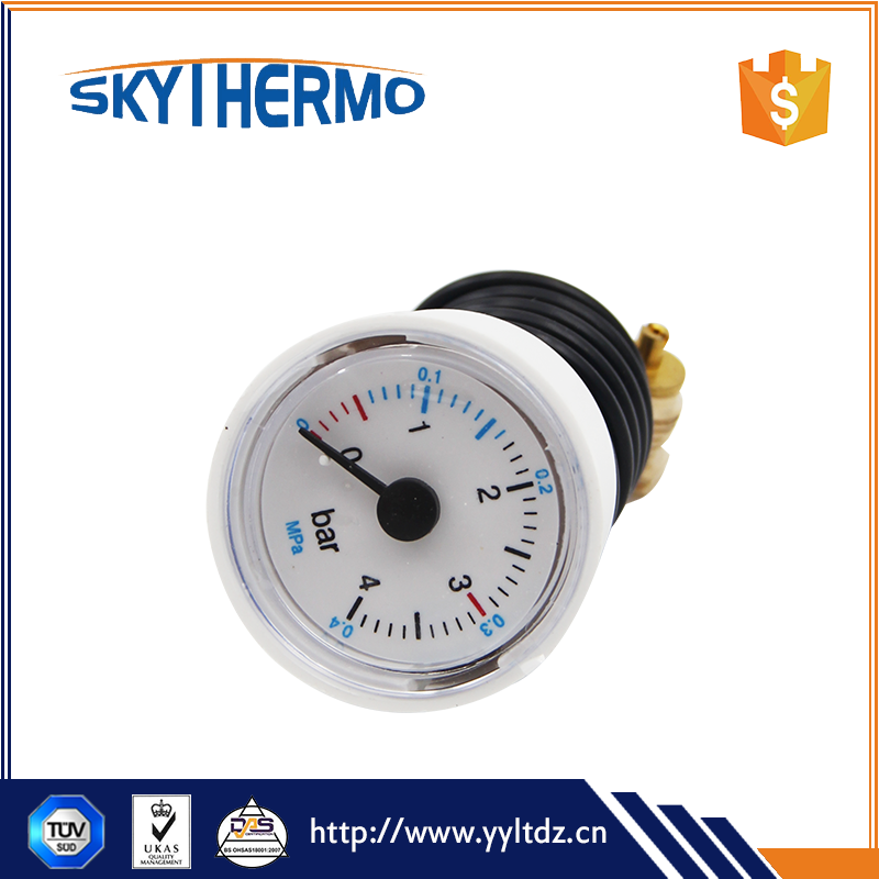 37mm Plastic Capillary Manometer Easy And Remote Reading Pressure Gauge Manometer